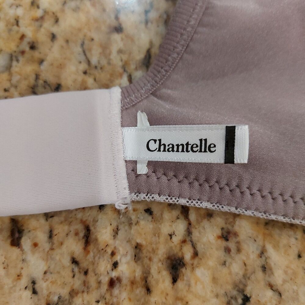CHANTELLE HIGH IMPACT SPORTS BRA SIZE 34D TAG REMOVED UNLINED UW ADJUSTABLE STRA - Picture 12 of 16